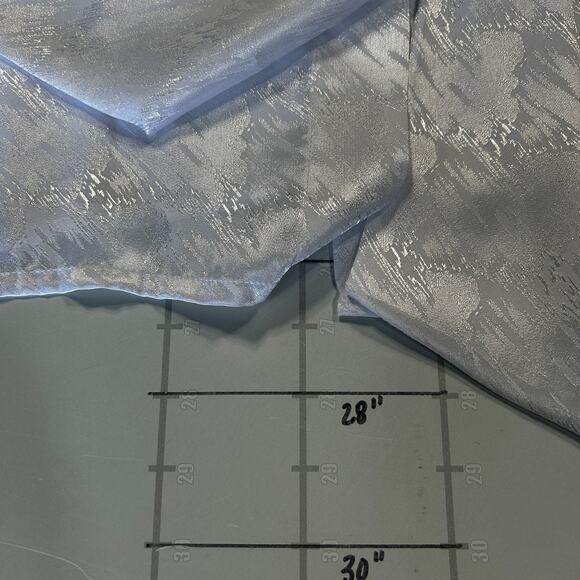 Vintage 90s Jai Dalis Blouse Shirt Womens L White Puff Sleeve Ribbon Designer - Picture 7 of 7